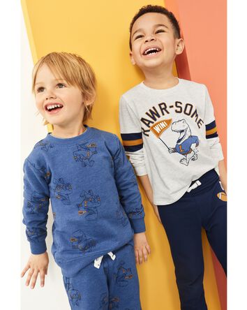 Toddler Rawr-Some Dinosaur Tee, 
